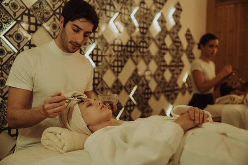 Spaupplevelse - ansiktsbehandling