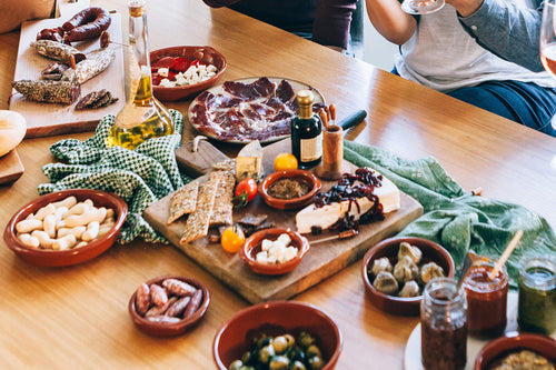 Bubbelprovning med tapas