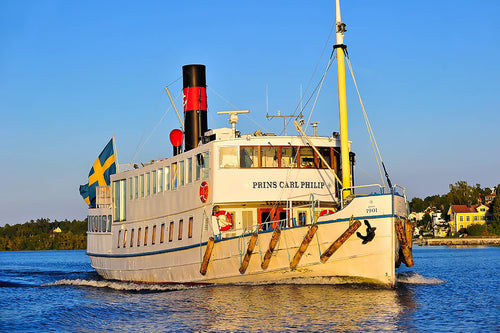 båtresa till Drottningholms slottsteater