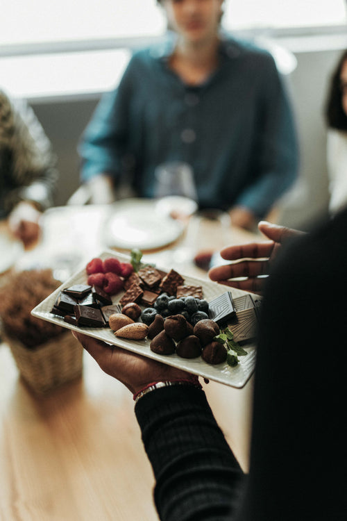 Smakupplevelse - choklad och vinprovning
