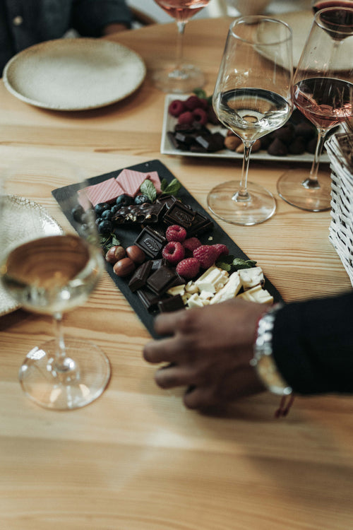 Smakupplevelse - choklad och vinprovning