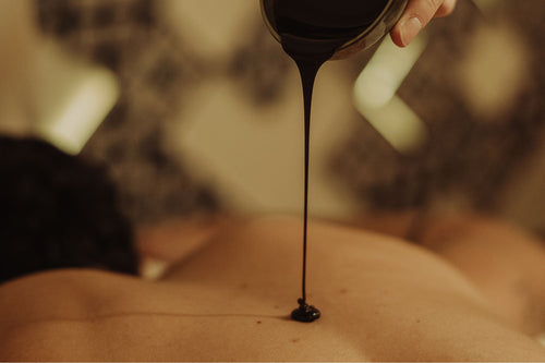 Massagebehandling - chokladmassage