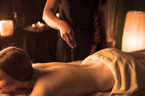 Massagebehandling - chokladmassage