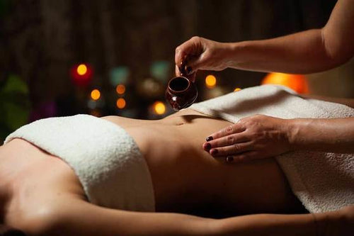 Massagebehandling - chokladmassage