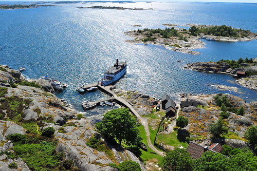 Båtutflykt till fjäderholmarna