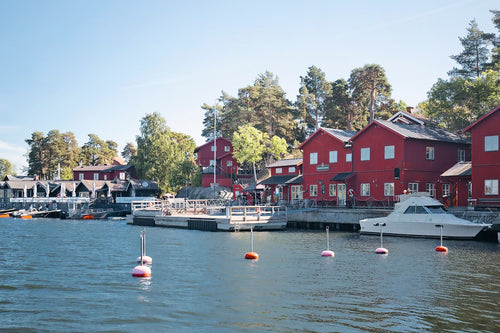 Båtuflykt till Fjäderholmarna