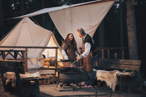 glamping i Mariestad