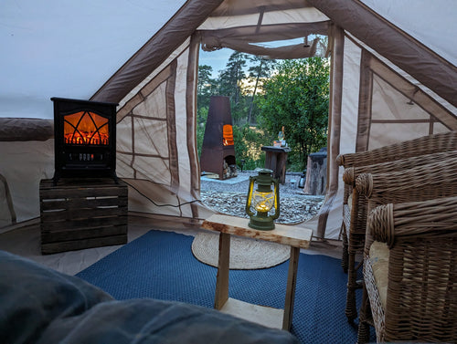 glamping i Mariestad