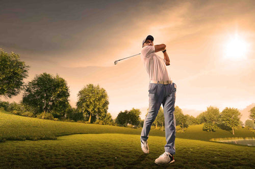 Golfkurs med ett pro