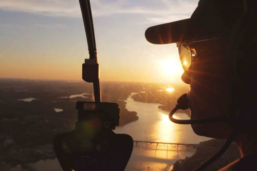 Helikoptertur i Stockholm
