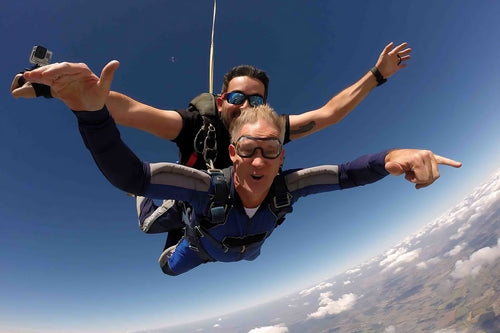 Hoppa fallskärm i Halmstad