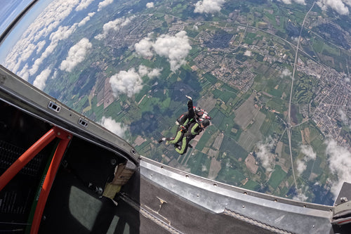 Hoppa fallskärm i Stockholm