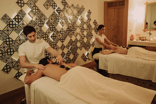 Hot stone massage i Helsingborg