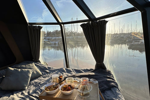 Unik övernattning - bo i en igloo