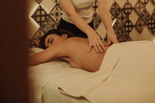 klassisk ryggmassage