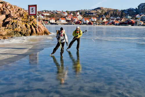 åk långfärdsskridskor