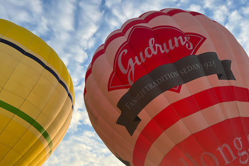 flyg luftballong i Skåne