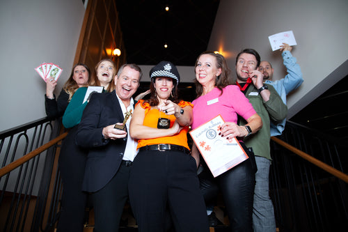 mordgåta med middag