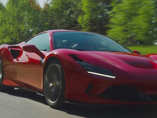 kör Ferrari F8 Tributo