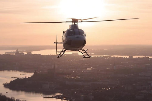 Privat helikoptertur i Karlstad