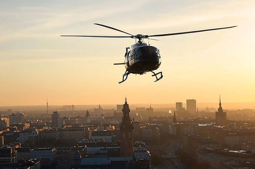 Privat helikoptertur i Linköping