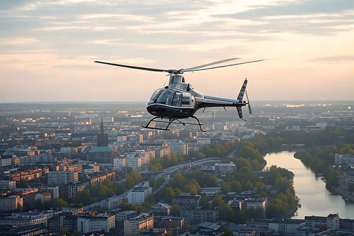 Privat helikoptertur i Örebro