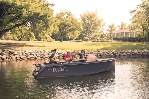 Privat sightseeing i elbåt