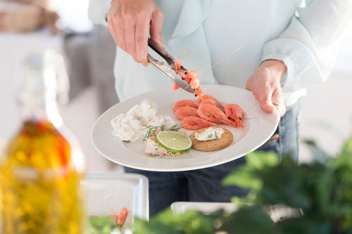 Räkfrossa till havs