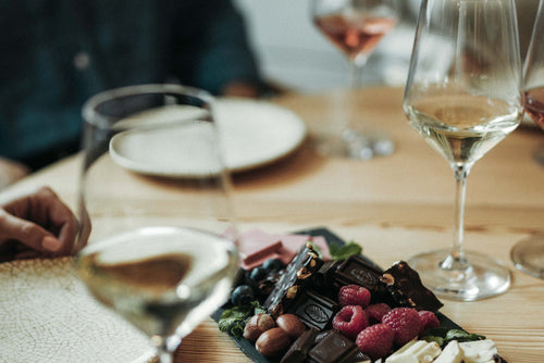 vin och chokladprovning