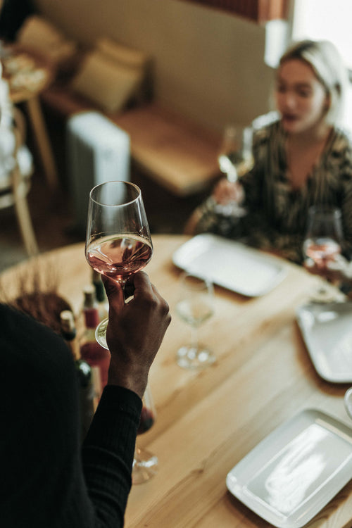 lakrits och vinprovning